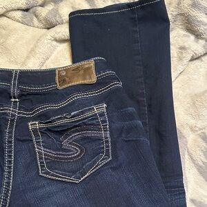 771.  Silver Jeans Women's Boot Cut - Deep Indigo